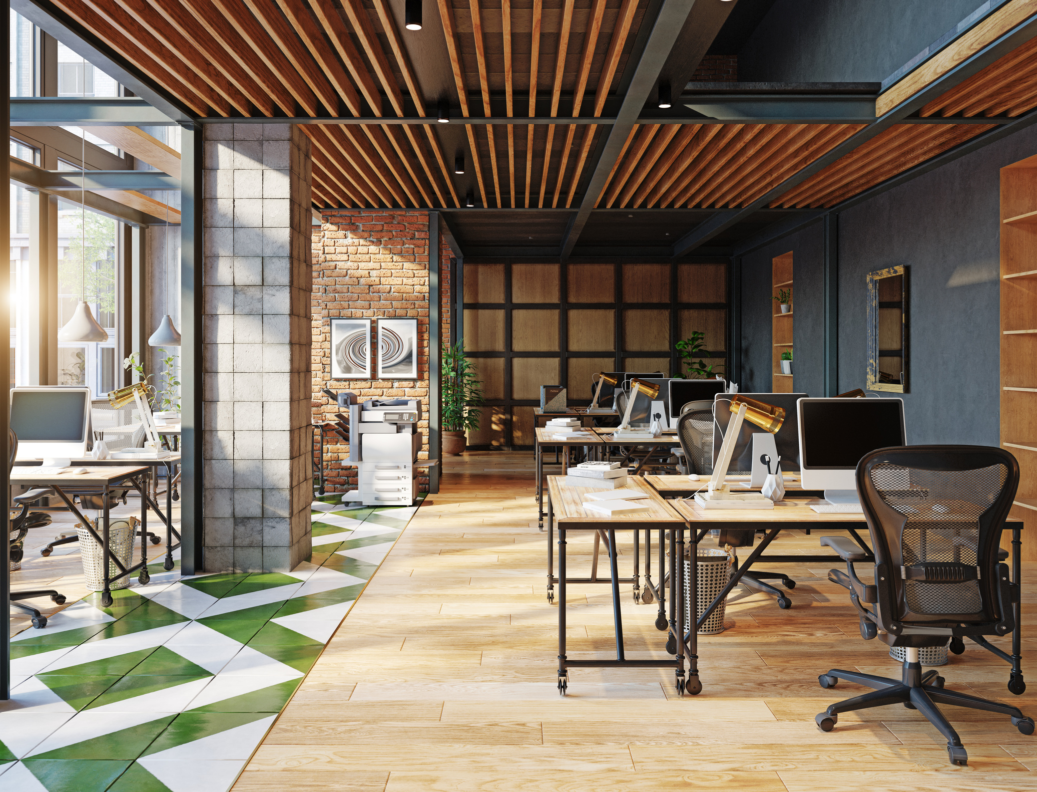 Contemporary Loft Office